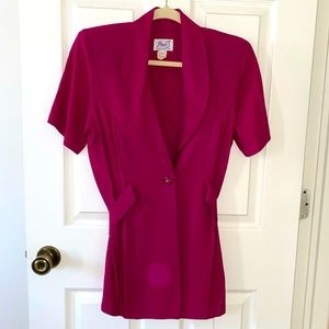 Maroon Blazer/Blouse with Pants